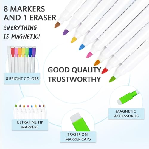Magnetic Dry Erase Calendar Whiteboard