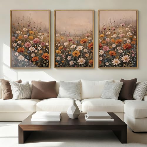 Framed Canvas Prints Wall Art Set