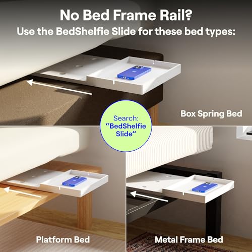 Bedside Shelf for College Dorm Room