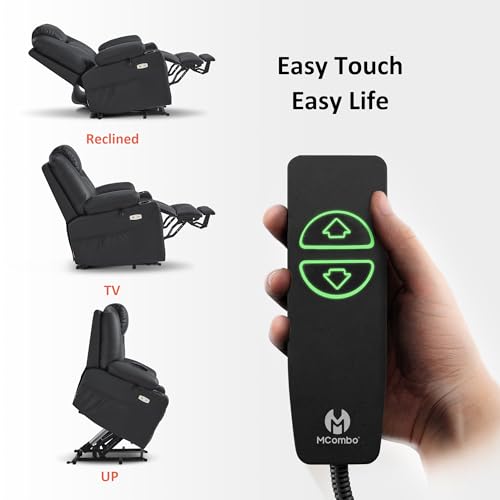 Electric Power Lift Recliner Chair Sofa with Massage and Heat for Elderly