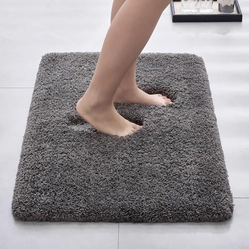 Fluffy Absorbent Bathroom Rug