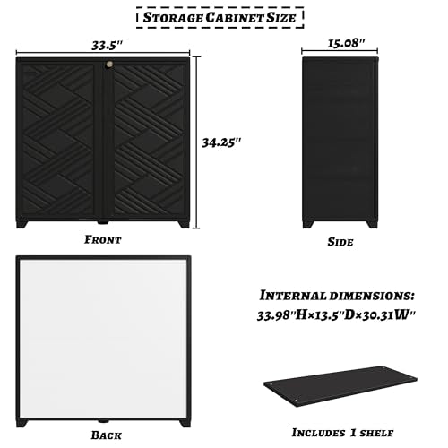 Outdoor Indoor Storage Cabinet Resin Cabinet Waterproof White