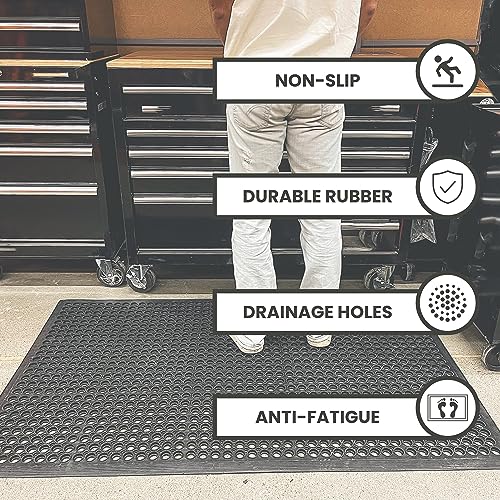 Anti Fatigue Rubber Floor Mat Non