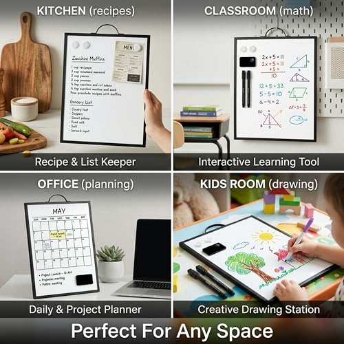 Magnetic Dry Erase Board Collection 12x16