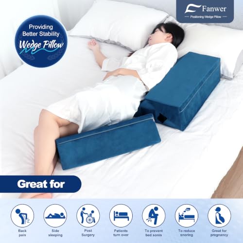 Positioning Wedge Pillow for Side Sleeping