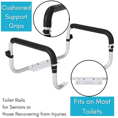 Toilet Seat Safety Rail for Seniors
