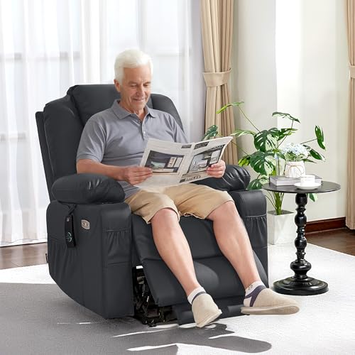 Electric Power Lift Recliner Chair Sofa with Massage and Heat for Elderly
