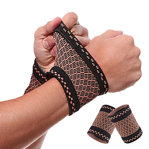 Copper Wrist Compression Brace