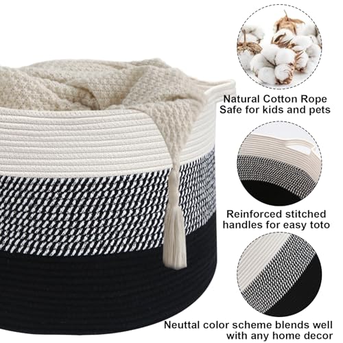 Large Storage Basket with Handle