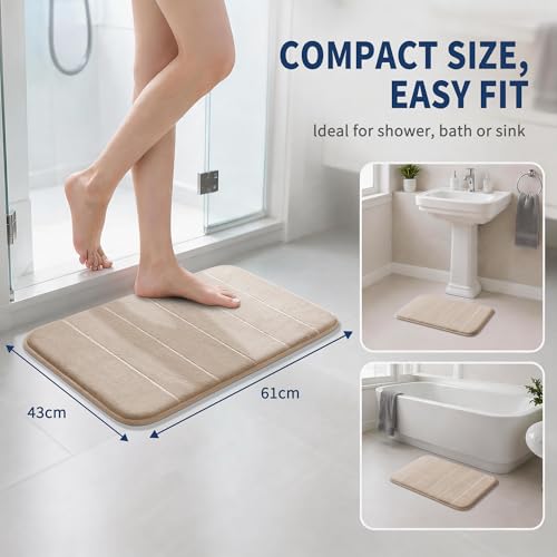 Memory Foam Bath Mat Rug