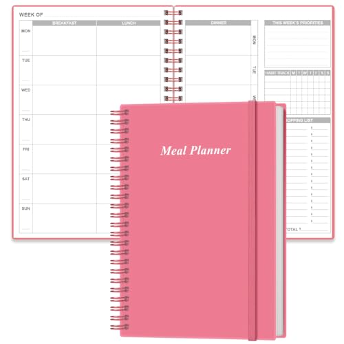 A5 Weekly Meal Planner