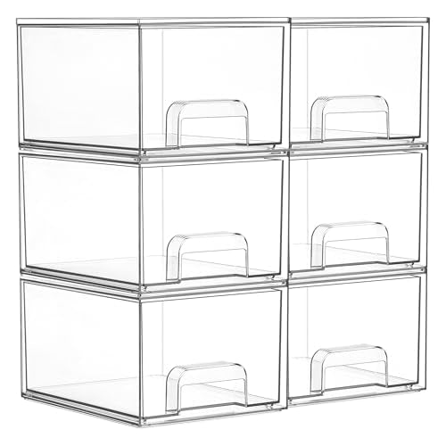 Stackable Storage Drawers Small & Wide & High & Mini