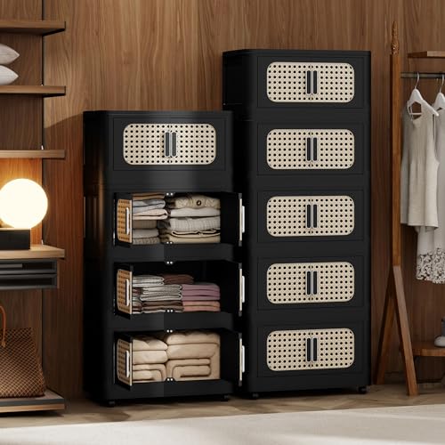 5 Tiers Folding Storage Cabinet