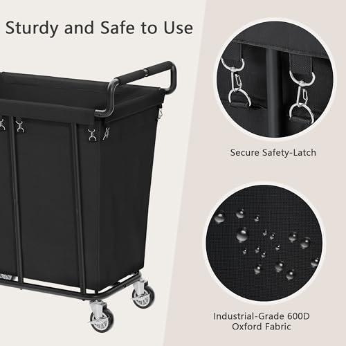 Laundry Sorter with Wheels