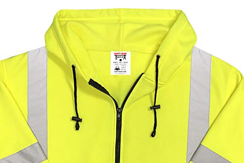 Lightweight High Visibility Hooded Jacket