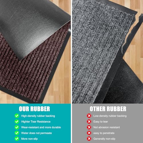 Indoor Outdoor Door Mat Heavy Duty Front Door Mat Ultra Absorbent