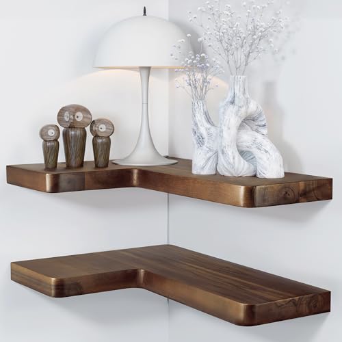 Corner Floating Shelves 17" x 12"