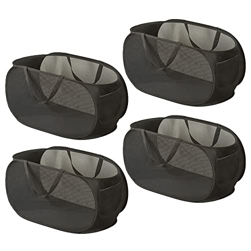 4 Pcs Mesh Popup Laundry Hamper