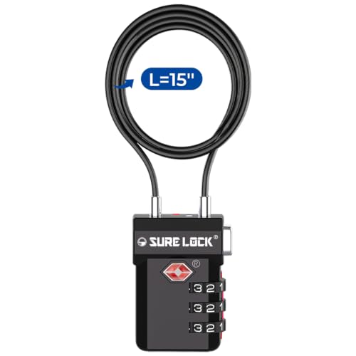 3 Digit TSA Approved Luggage Locks