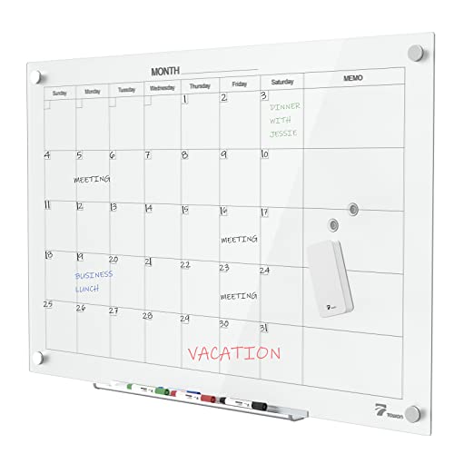 Magnetic Glass Whiteboard for Wall