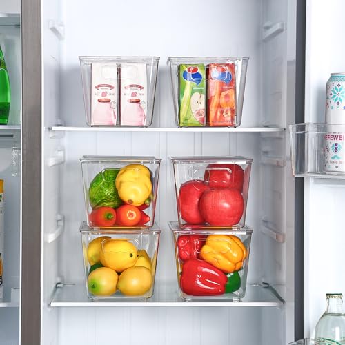Stackable Storage Bins with Lids