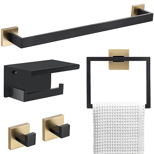 5 Pieces New Bathroom Towel Bar Set 23.6