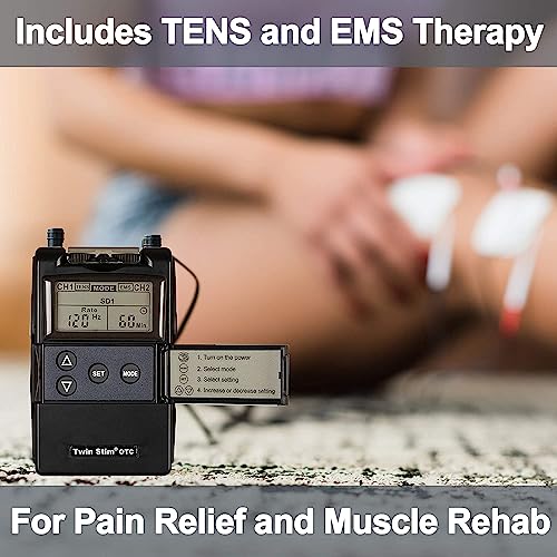 TENS Unit and EMS Muscle Stimulator