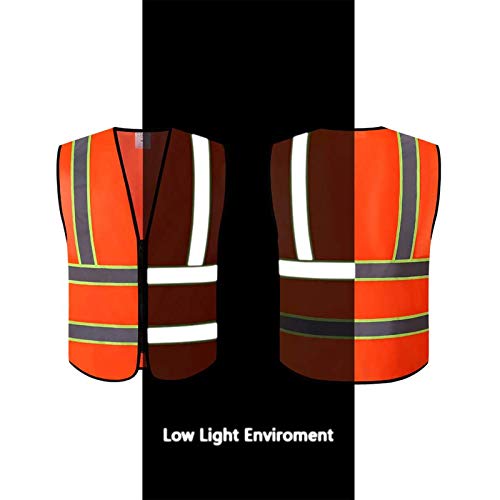 Safety Vest with High Reflective Strips