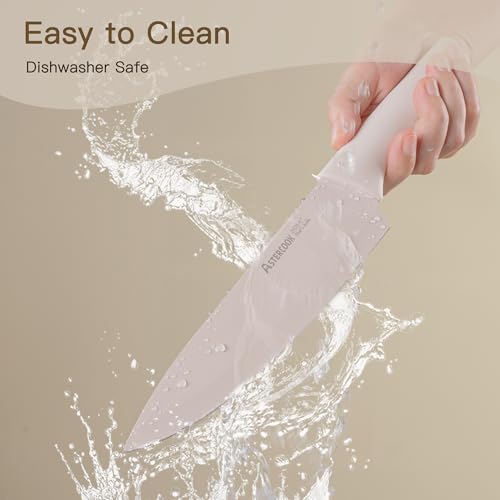 Knife Set 13 Pieces Kitchen Knives Set with Healthy Anti