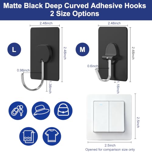 Adhesive Wall Hooks