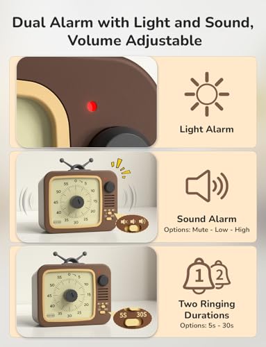 Visual Timer for Kids with Pause Function