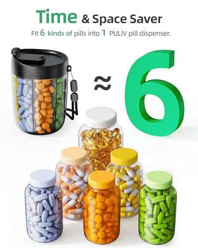 Large Pill Bottle Organizer