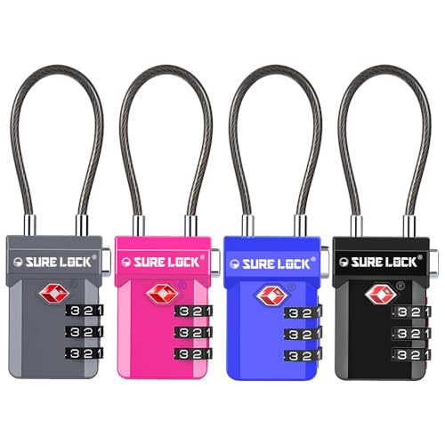 3 Digit TSA Approved Luggage Locks