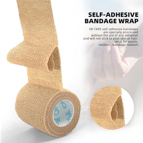 Self Adherent Cohesive Bandages Wrap