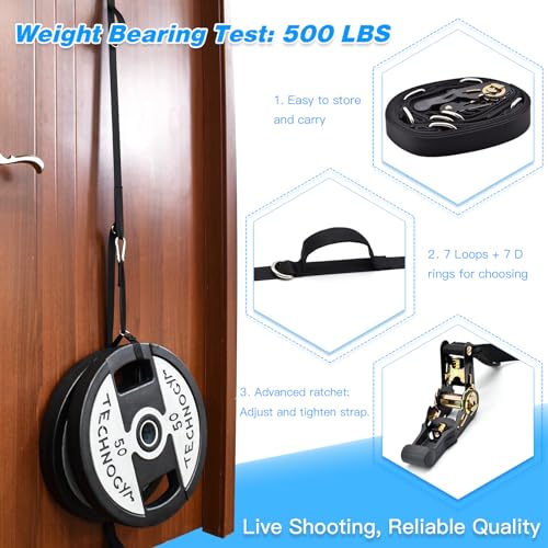 Upgrade Door Anchor Strap for Resistance Bands Exercise