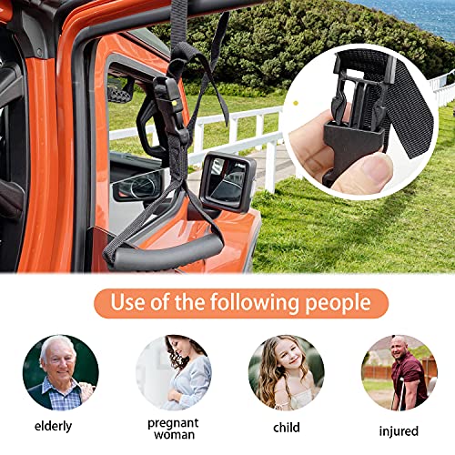 Auto Cane Handle & Adjustable Standing Safety Handle Suitable for Elderly and Assistance