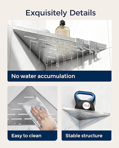 Corner Shower Shelf 10''
