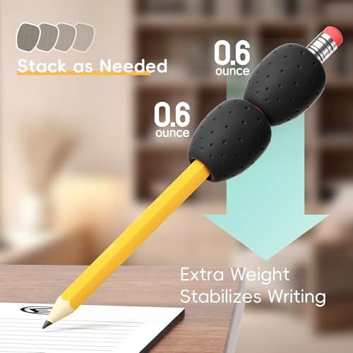 6 Pack Weighted Pencil Grips