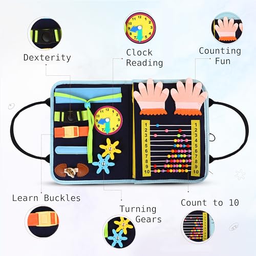 Montessori Busy Board Book