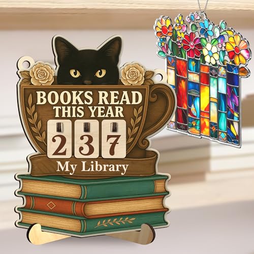 Personalized Books Read This Year Counter