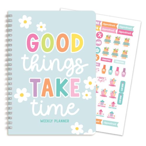 Spiral Weekly Planner Undated