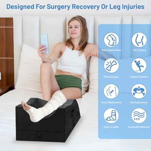 Leg Elevation Pillow for After Surgery