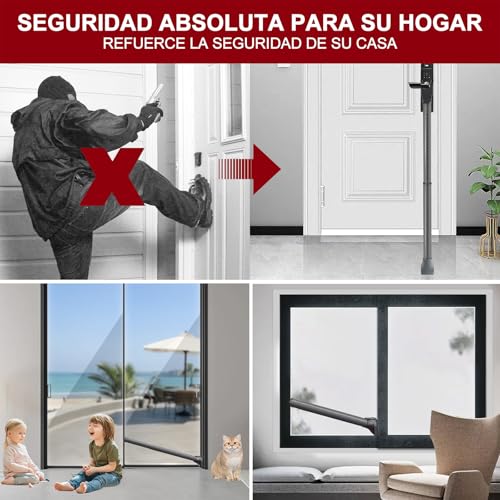 Upgraded Door Jammer & Sliding Patio Door Stopper