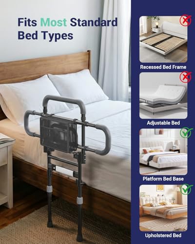 Bed Rails for Elderly Adults Safety