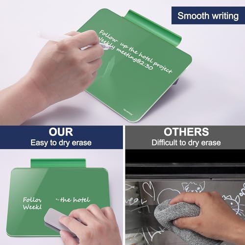 Small Desktop Glass Whiteboard