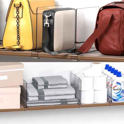 Shelf Dividers Purse Organizer for Closet