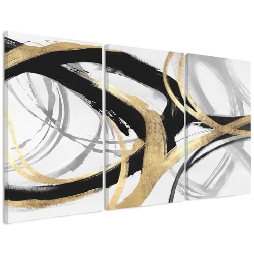 3 Pieces Framed Canvas Wall Art