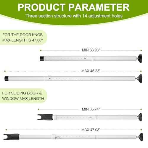 Sliding Glass Door Security Bar
