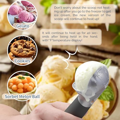 Heated Ice Cream Scoop Rechargeable