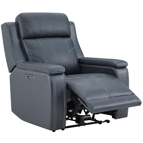 Genuine Leather Power Recliner Chairs